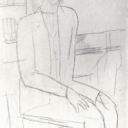 Modigliani - Sitting man
